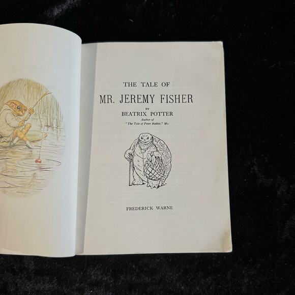 The Tale of Mr. Jeremy Fisher by Beatrix Potter | 1991 | VTG Paperback Classic - Picture 3 of 10